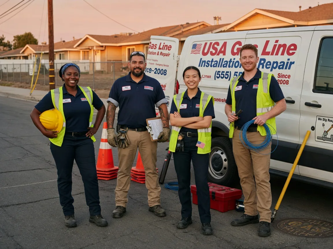 Gas Line Installation company in Madison, CA
